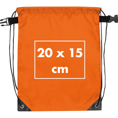 PET Sportbeutel Montevideo, orange, A-Nr.: 432610 - 05 PET Sportbeutel Montevideo, orange, A-Nr.: 432610 - 05