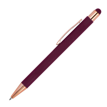 Kugelschreiber mit Touch-Pen Miramar,burgund, A-Nr.: 432802 - 02