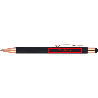Kugelschreiber mit Touch-Pen Miramar,schwarz, A-Nr.: 432803 - 04