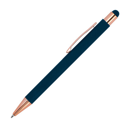 Kugelschreiber mit Touch-Pen Miramar,dunkelblau, A-Nr.: 432844 - 02