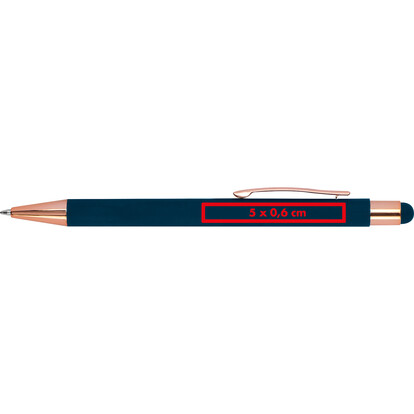 Kugelschreiber mit Touch-Pen Miramar,dunkelblau, A-Nr.: 432844 - 04