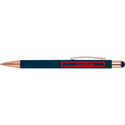 Kugelschreiber mit Touch-Pen Miramar,dunkelblau, A-Nr.: 432844 - 05