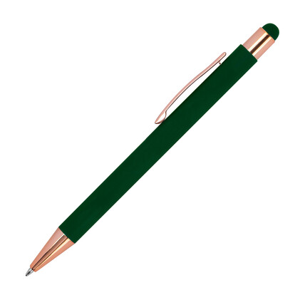 Kugelschreiber mit Touch-Pen Miramar,dunkelgrün, A-Nr.: 432899 - 02