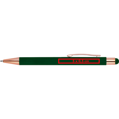 Kugelschreiber mit Touch-Pen Miramar,dunkelgrün, A-Nr.: 432899 - 05