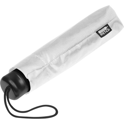 PET Taschenschirm Northampton, weiss, A-Nr.: 433606 - 02 PET Taschenschirm Northampton, weiss, A-Nr.: 433606 - 02