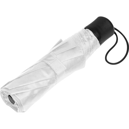 PET Taschenschirm Northampton, weiss, A-Nr.: 433606 - 03 PET Taschenschirm Northampton, weiss, A-Nr.: 433606 - 03