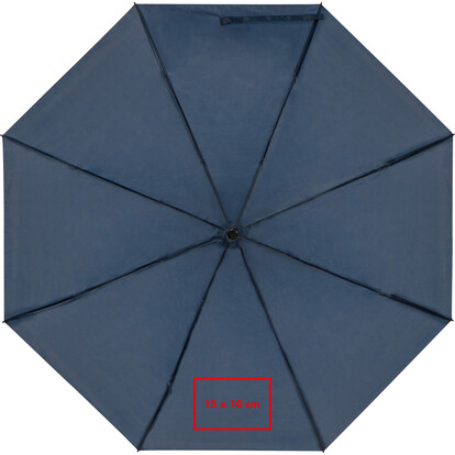 RPET Taschenschirm Northampton,dunkelblau, A-Nr.: 433644 - 04