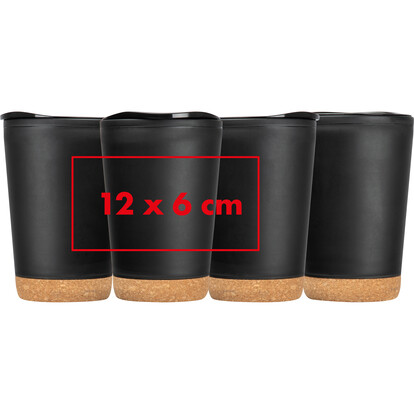 Trinkbecher Preston,schwarz, A-Nr.: 433903 - 05