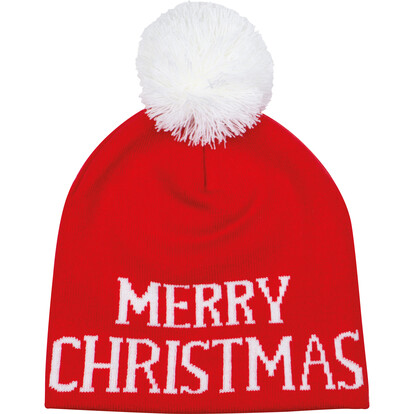 Weihnachtsmütze Whitehorse,rot, A-Nr.: 434805 - 02