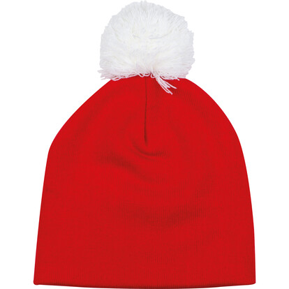 Weihnachtsmütze Whitehorse,rot, A-Nr.: 434805 - 03
