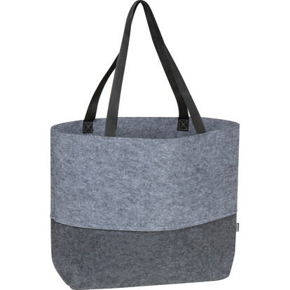 RPET Einkaufstasche San Mateo,grau, A-Nr.: 435507 - 01