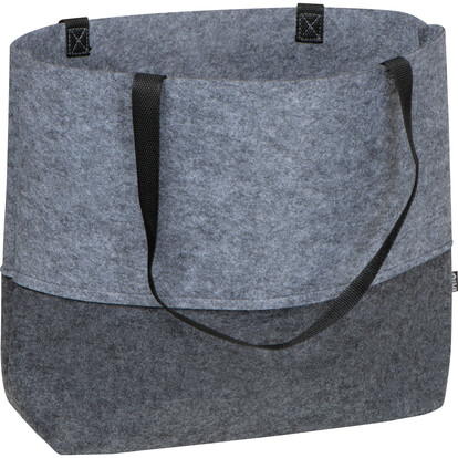 RPET Einkaufstasche San Mateo,grau, A-Nr.: 435507 - 02