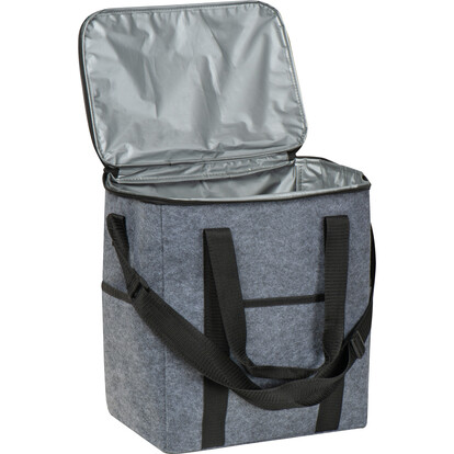 PET Kühltasche Santo Domingo, grau, A-Nr.: 435707 - 02 PET Kühltasche Santo Domingo, grau, A-Nr.: 435707 - 02