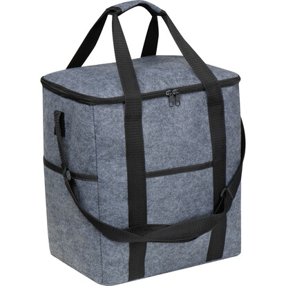 PET Kühltasche Santo Domingo, grau, A-Nr.: 435707 - 03 PET Kühltasche Santo Domingo, grau, A-Nr.: 435707 - 03