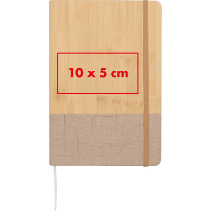 A5 Notizbuch Santa Maria,beige, A-Nr.: 435913 - 04