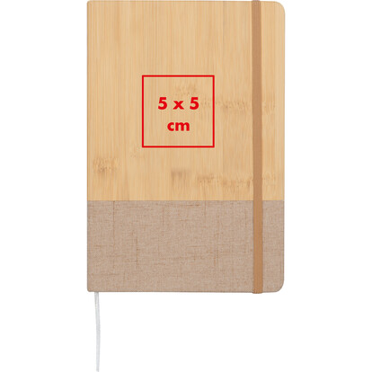 A5 Notizbuch Santa Maria,beige, A-Nr.: 435913 - 05
