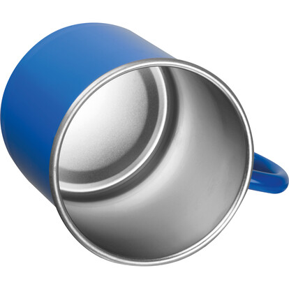 Stahltasse Trezzo,blau, A-Nr.: 438004 - 02