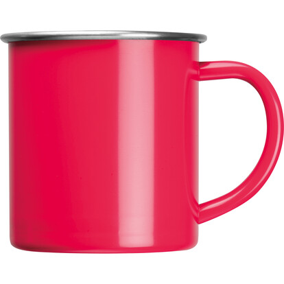 Stahltasse Trezzo,rot, A-Nr.: 438005 - 03