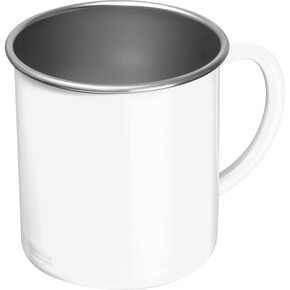 Stahltasse Trezzo,weiss, A-Nr.: 438006 - 01 Stahltasse Trezzo,weiss, A-Nr.: 438006 - 01