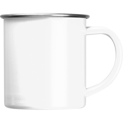 Stahltasse Trezzo,weiss, A-Nr.: 438006 - 03