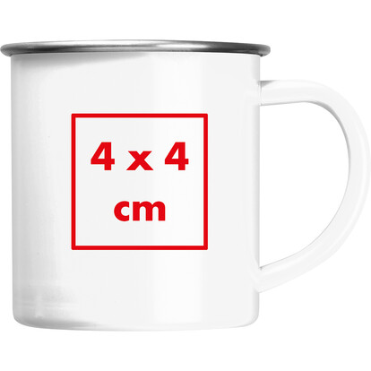 Stahltasse Trezzo,weiss, A-Nr.: 438006 - 04