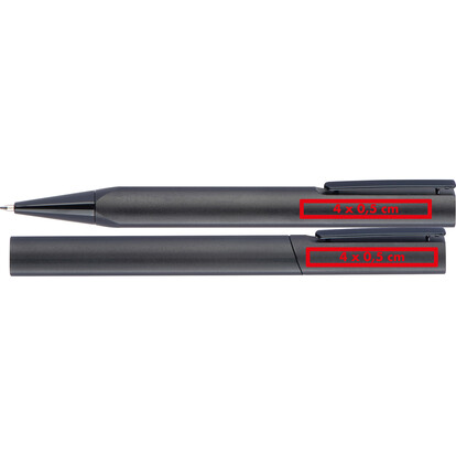MoLu Schreibset Cap dAgde,schwarz, A-Nr.: 438503 - 04