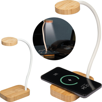 Lampe mit Induktionsladegerät Tomsk,beige, A-Nr.: 438713 - 01