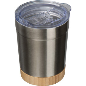 Recycelter Stahlbecher Turin,grau, A-Nr.: 438907 - 01 Recycelter Stahlbecher Turin,grau, A-Nr.: 438907 - 01