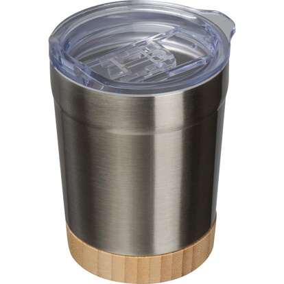 Recycelter Stahlbecher Turin,grau, A-Nr.: 438907 - 01
