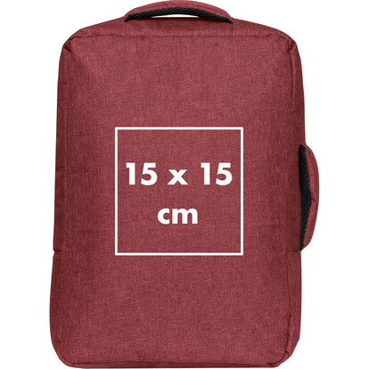 Rucksack Tampere,rot, A-Nr.: 439005 - 04