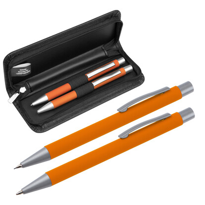 Schreibset Uppsala,orange, A-Nr.: 441010 - 01