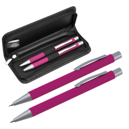 Schreibset Uppsala,pink, A-Nr.: 441011 - 01