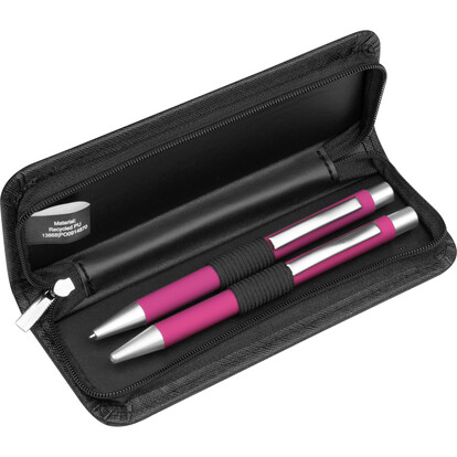 Schreibset Uppsala,pink, A-Nr.: 441011 - 02