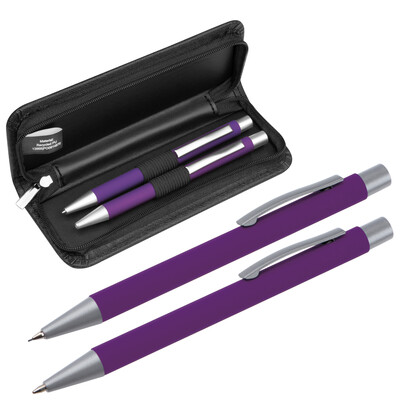 Schreibset Uppsala,violett, A-Nr.: 441012 - 01