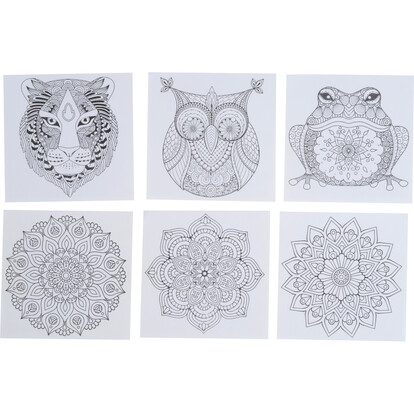 Mandala-Set für Kinder Ohio,mehrfarbig, A-Nr.: 4455mc - 03