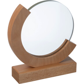 Trophy mit Bambussockel Oshawa,beige, A-Nr.: 469513 - 01 Trophy mit Bambussockel Oshawa,beige, A-Nr.: 469513 - 01