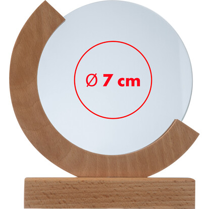 Trophy mit Bambussockel Oshawa,beige, A-Nr.: 469513 - 04
