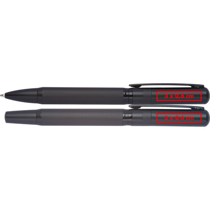 Edles MoLu Schreibset Santa Rosa,schwarz, A-Nr.: 475903 - 04