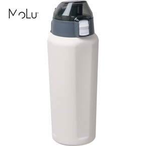 MoLu Edelstahlflasche Puente Alto,weiss, A-Nr.: 481506 - 01 MoLu Edelstahlflasche Puente Alto,weiss, A-Nr.: 481506 - 01