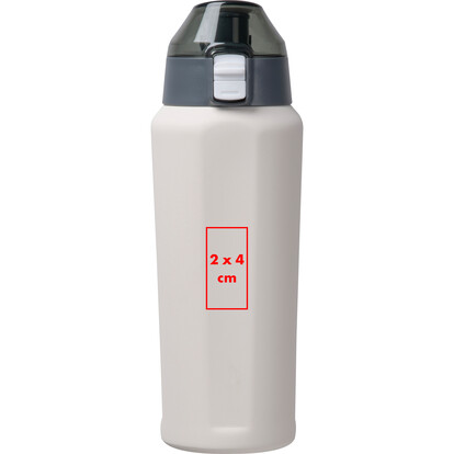 MoLu Edelstahlflasche Puente Alto,weiss, A-Nr.: 481506 - 04