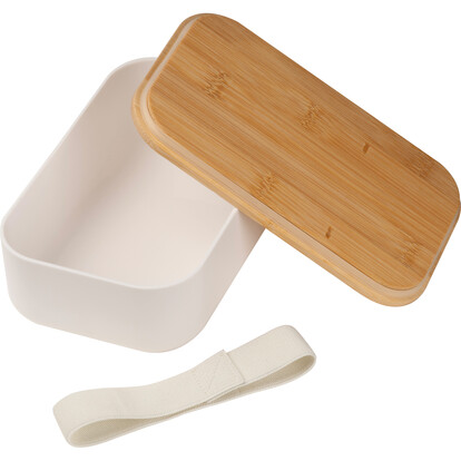 Lunchbox mit Bambusdeckel Stanley,weiss, A-Nr.: 483506 - 02