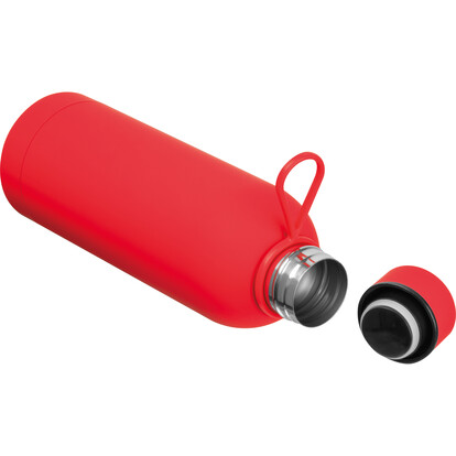 Edelstahlflasche Ostrava,rot, A-Nr.: 496805F - 02