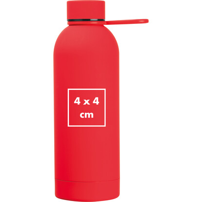 Edelstahlflasche Ostrava,rot, A-Nr.: 496805 - 04