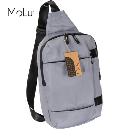 MoLu Umhängetasche Saint-Hubert,grau, A-Nr.: 498307 - 01