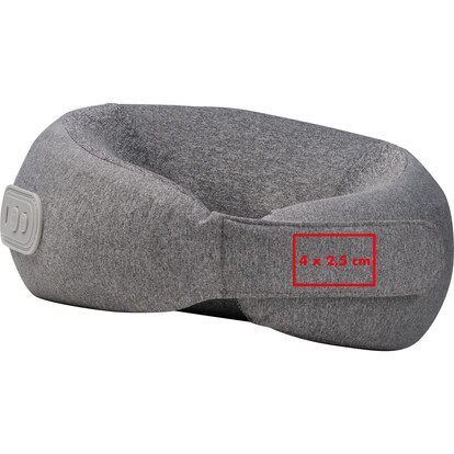 MoLu Nackenkissen Prince George,grau, A-Nr.: 504907 - 04
