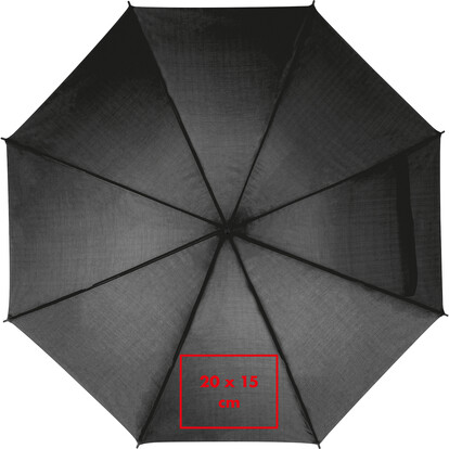 XL Automatikschirm Le Mans,schwarz, A-Nr.: 508603 - 03