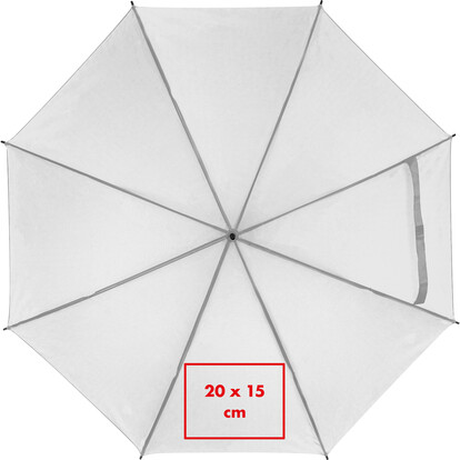 XL Automatikschirm Le Mans,weiss, A-Nr.: 508606 - 03