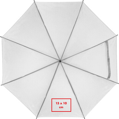 XL Automatikschirm Le Mans,weiss, A-Nr.: 508606 - 04