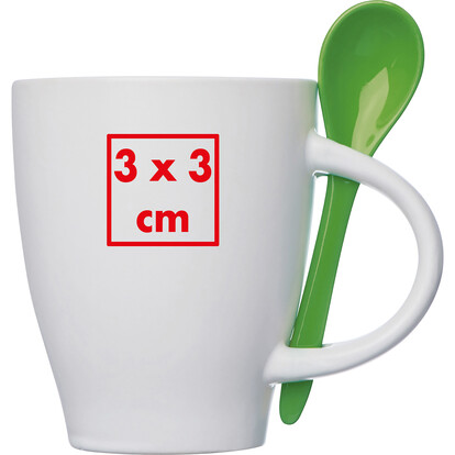 Keramiktasse Palermo,grün, A-Nr.: 509509 - 03