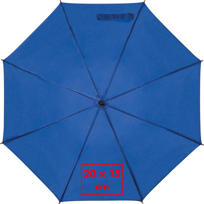 XL Holz Automatikschirm Nancy,blau, A-Nr.: 513104 - 03